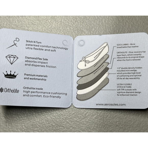 Aerosoles Bay Pipe Trim Loafer Womens 9 M Eggnog Faux Leather Slip On Flats - Picture 8 of 10